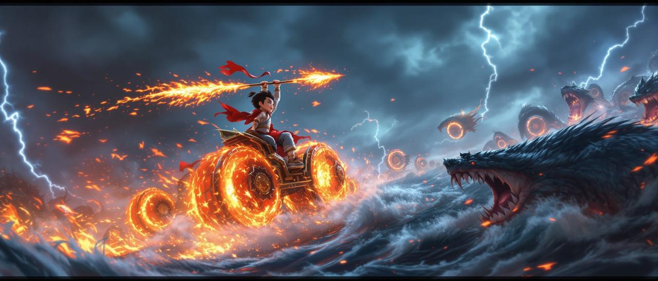 哪吒之魔童降世剧照背景 | 黄金影院